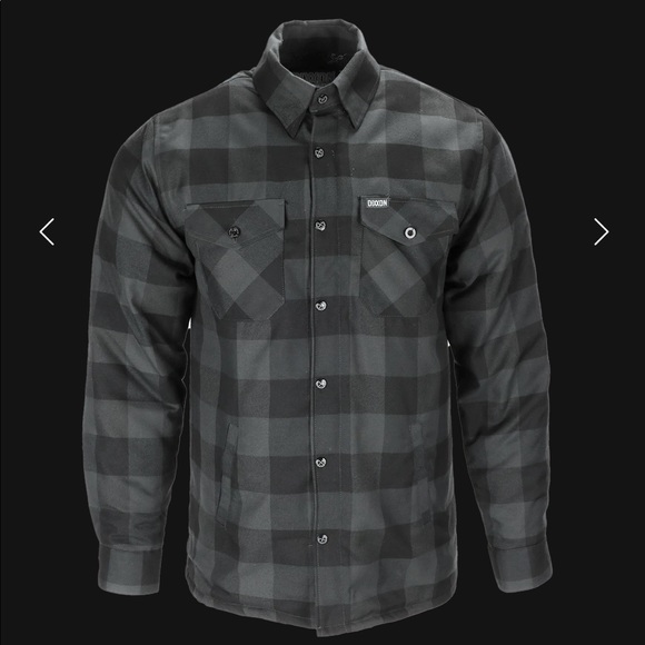 Dixxon Murked Flannel Jacket Bnib 